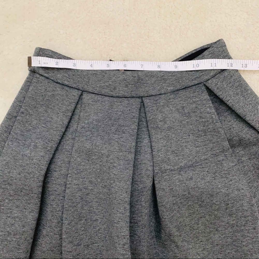 Gray A-line Skirt - Picture 7 of 8
